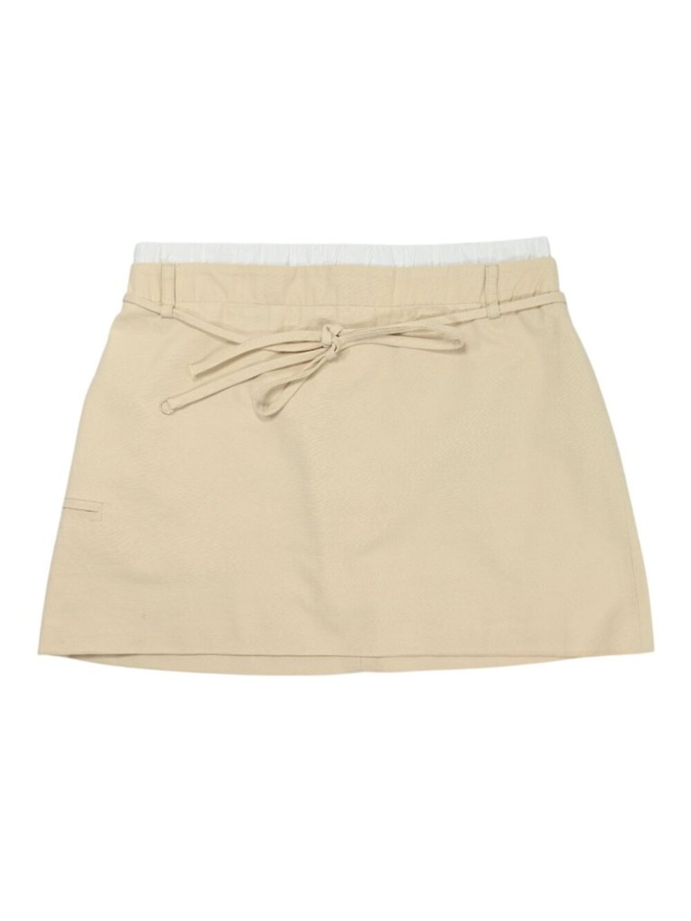 Bec & Bridge Kelsi Mini Skirt in Bone & White